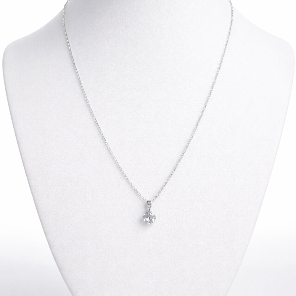 ♡ NEW Elegant 925 Sterling Silver Pendant Necklace